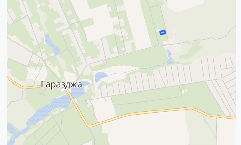Продаж земельної ділянки під будівництво с. Гаразджа
