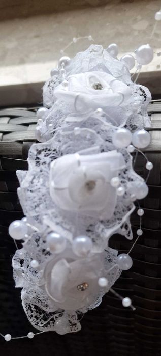 Alba komunijna dla dziewczynki + akcesoria