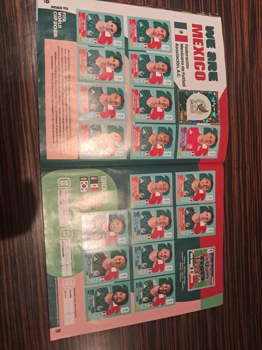 Cromos mundial 2026 cardeneta completa