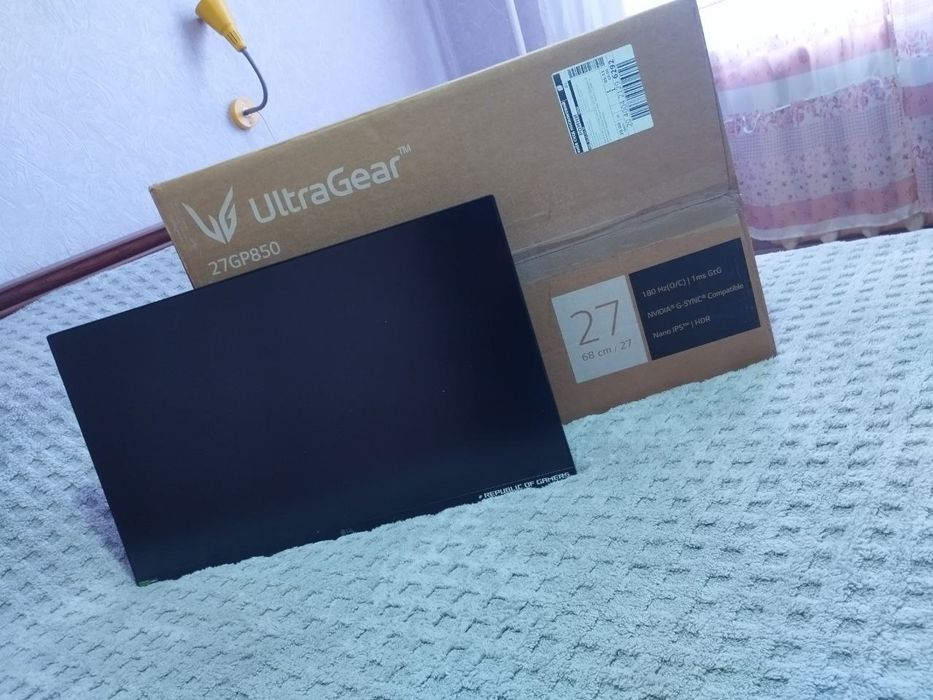 Монітор 27" LG UltraGear 27GP850-B