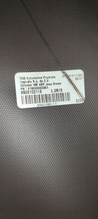 Roleta bagażnika Jeep grand Cherokee wk2