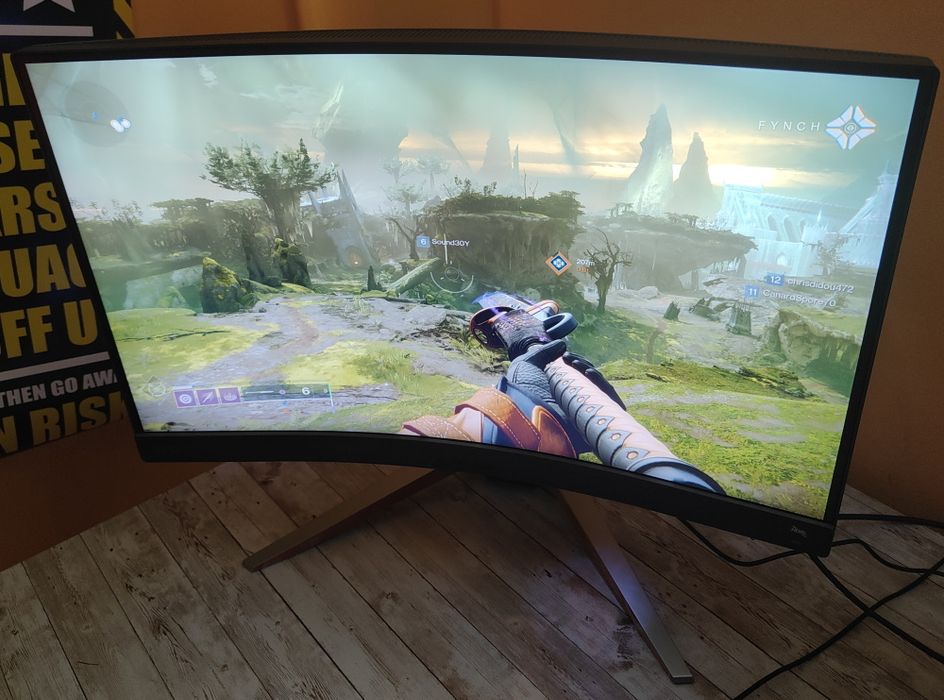 BenQ MOBIUZ EX2710R Curvo Gaming Monitor