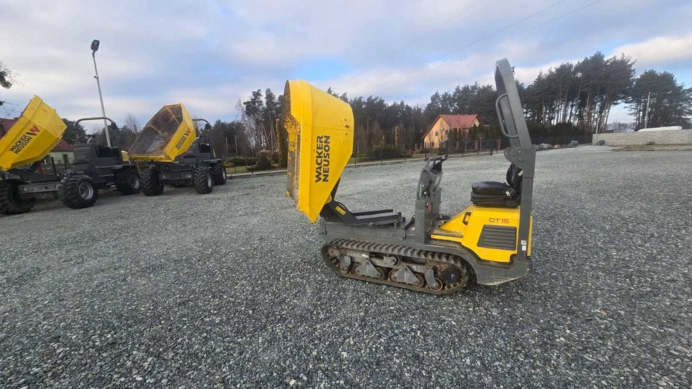 Wozidło Budowlane Gąsienicowe Wacker Neuson DT15 (Ausa Terex  Benford)