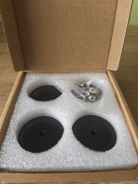 Aluminiowe podkładki nóżki audio 40x15