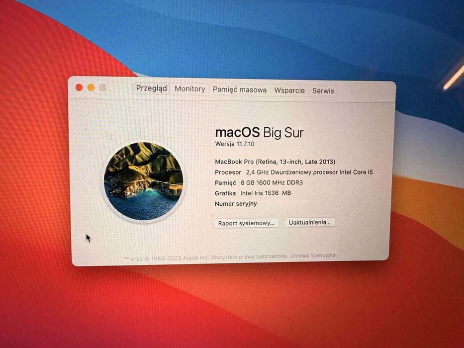 Macbook Pro 2013