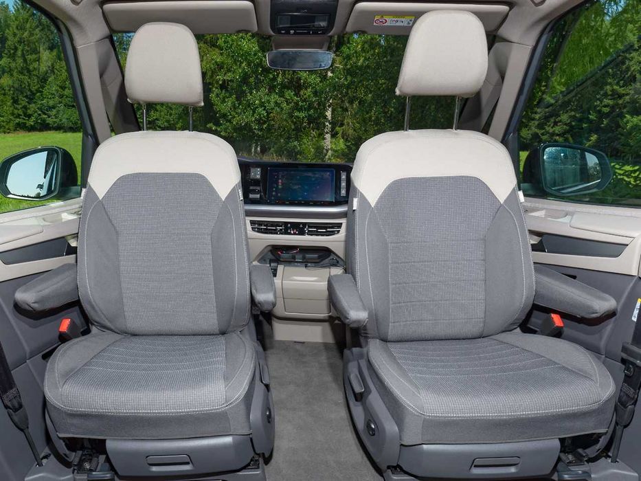 Oryginalna tkanina VW pokrowce na siedzenia VW T7 California Ocean / Coast