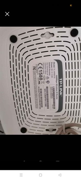 Router WiFi TP Link novo