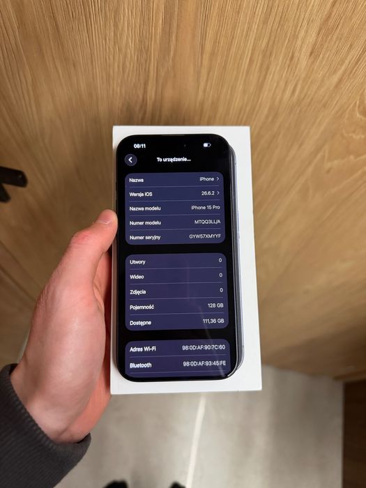 iPhone 15 Pro w stanie jak nowym
