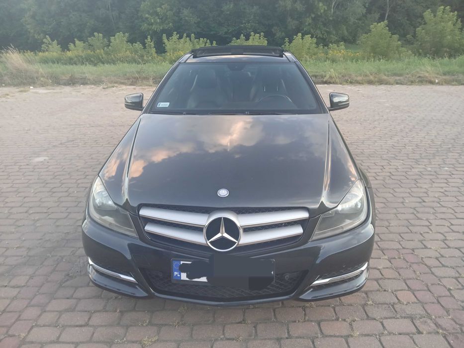 Mercedes-Benz Klasa C Coupe Dach Panorama