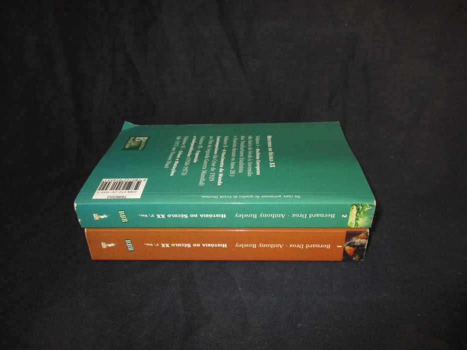 Livros História do Século XX volume 1 e 2 Bernard Droz Anthony Rowley