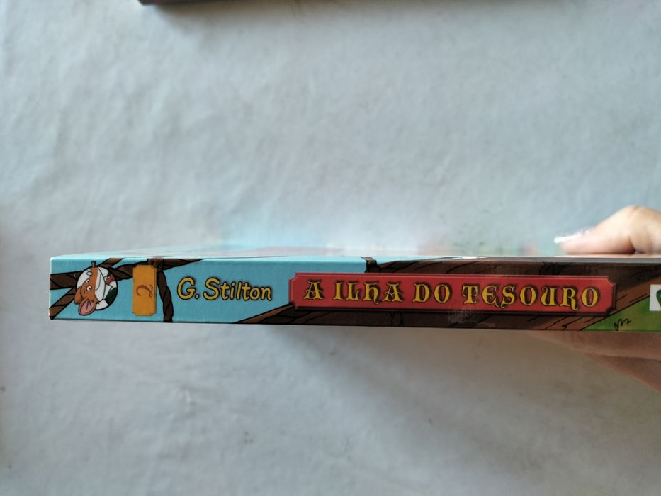 Livro Gerónimo Stilton, "A Ilha do Tesouro "