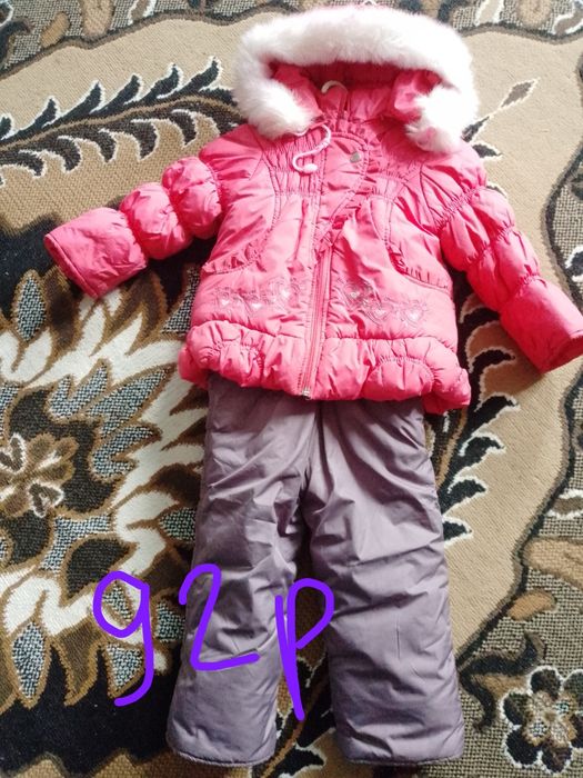 Зимовий костюм для дівчинки