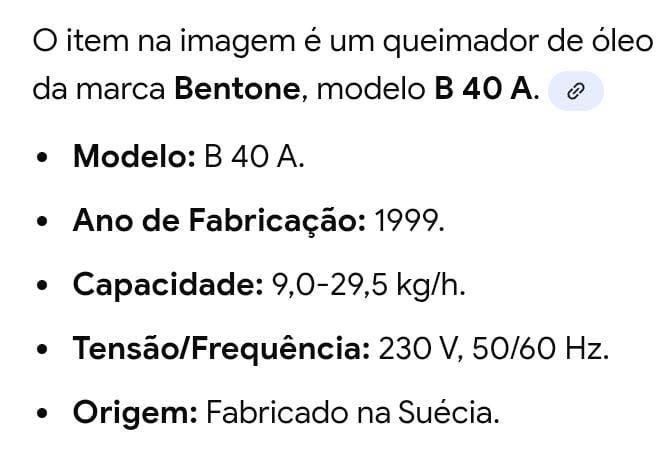 Queimador de gasóleo