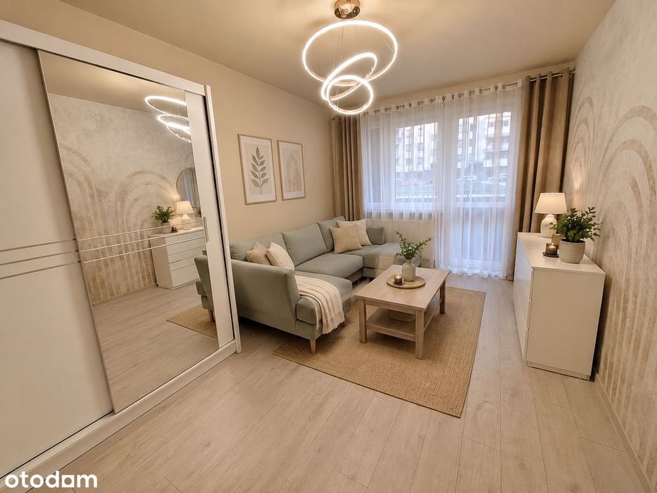 Mieszkanie 48,47 m² | 2 pokoje | Parter | Balkon | Piwnica
