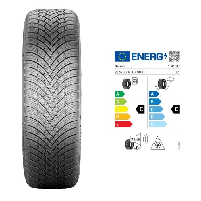 Pasuje do Dacia Bigster Duster koła zimowe 18" Barum 215/60R18