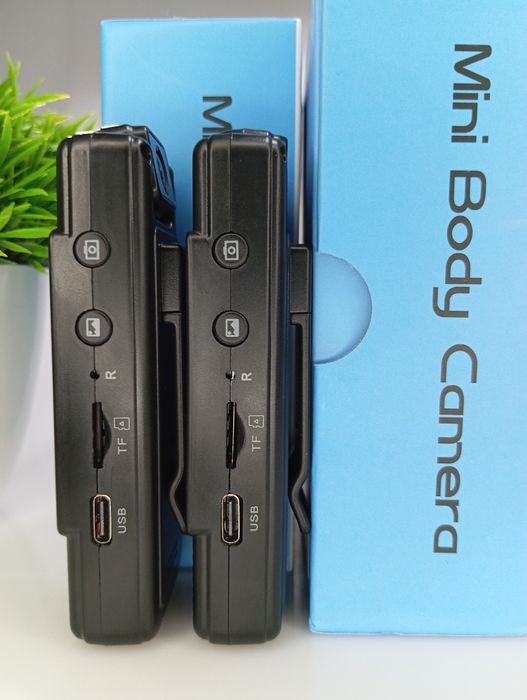 ‼️Нагрудна HD-боді-камера L12 з дисплеєм Wi-FI поворотна камера ИК‼️