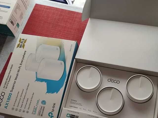 Kit 3x Deco X20 Tp-Link repetidor Wi-Fi 6