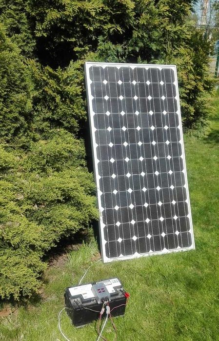 Solarny zestaw na kamping kamper panel regulator real MPPT !! 400W