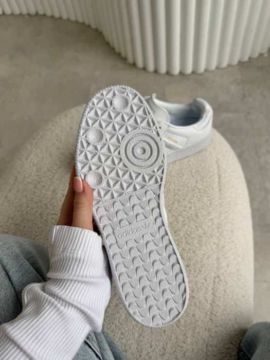 Жіночі кросівки Adidas Samba White адідас самба білі