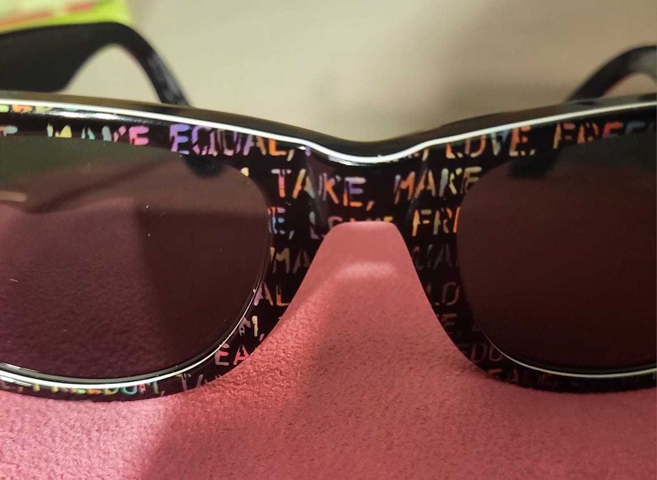 Oryginalne okulary Ray-Ban Original Wayfarer Rare Prints. Okazja