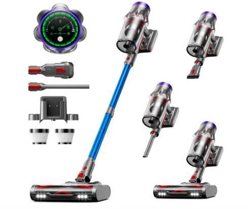 Odkurzacz pionowy AVALSOR Cyber G9 600W 50 000Pa NIEBIESKI