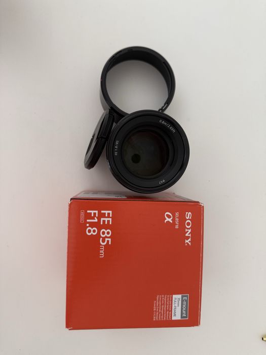 Sony Lens 85mm F1.8 + ND filters