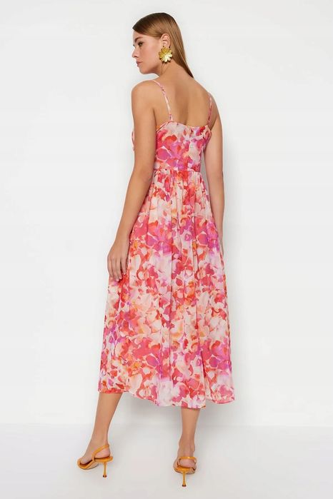 Trendyol 38 M Kwiecista Sukienka Multi J29335