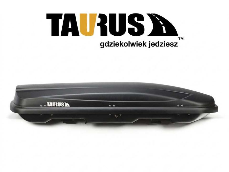 Box dachowy Taurus Xtreme 400 czarny matowy fv gw wysyłka gratis