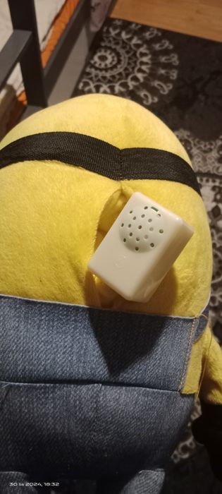 Miś Minionek z dźwiękami
