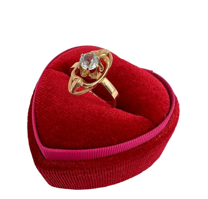 elegancki złoty pierścionek 2,77G 585 rozmiar 14