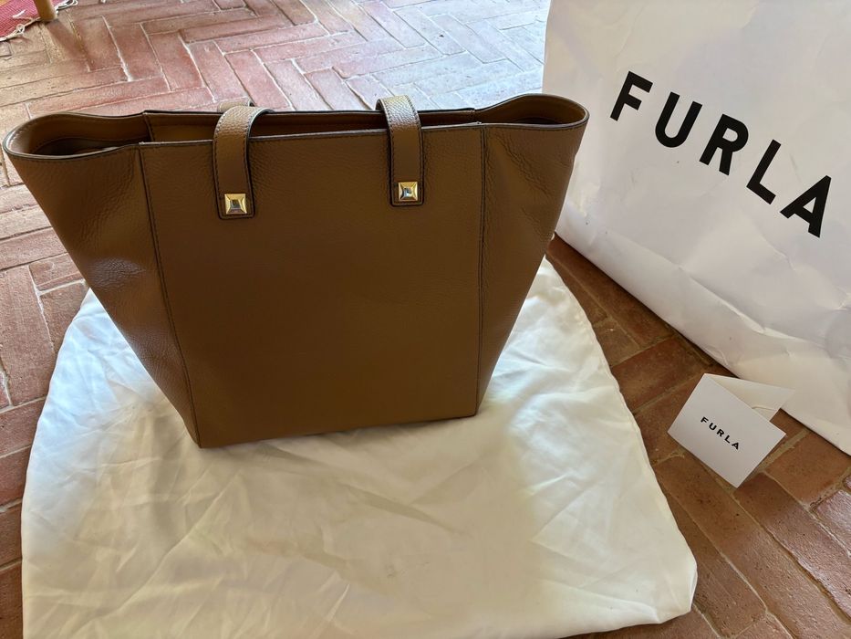 Mala / Bolsa Furla castanho