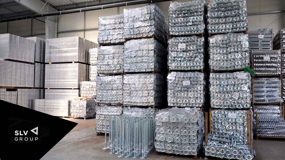 Rusztowanie elewacyjne SLV 73 aluminium * 200m2 * typ Baumann