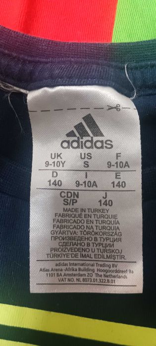 Conjunto de 5 t-shirts para criança - 10 anos