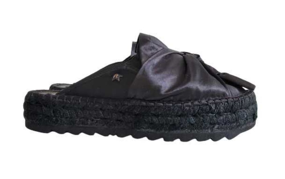 Buty klapki czarne na platformie Replay rozm. 40