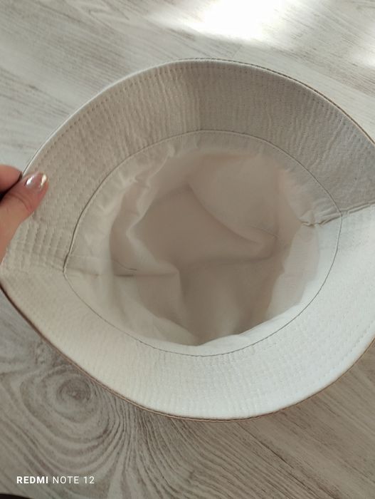 Kapelusz damski bucket dwustronny