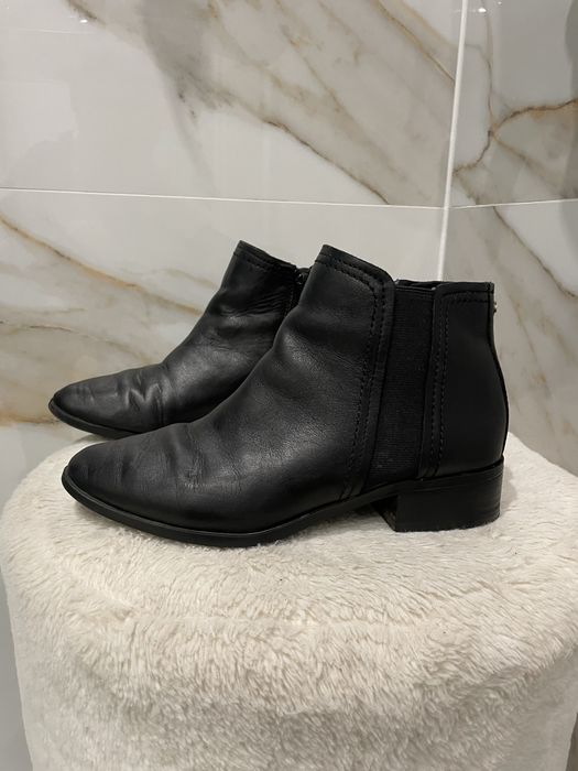 Aldo skórzane botki skóra jesień 36 24 cm