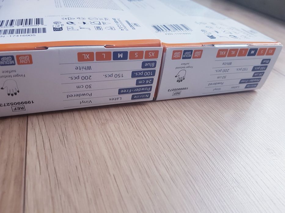 Nowe rekawice nitrynowe marki Abena 200sztuk