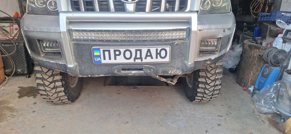 Бампер тойота прадо 120, Toyota prado 120