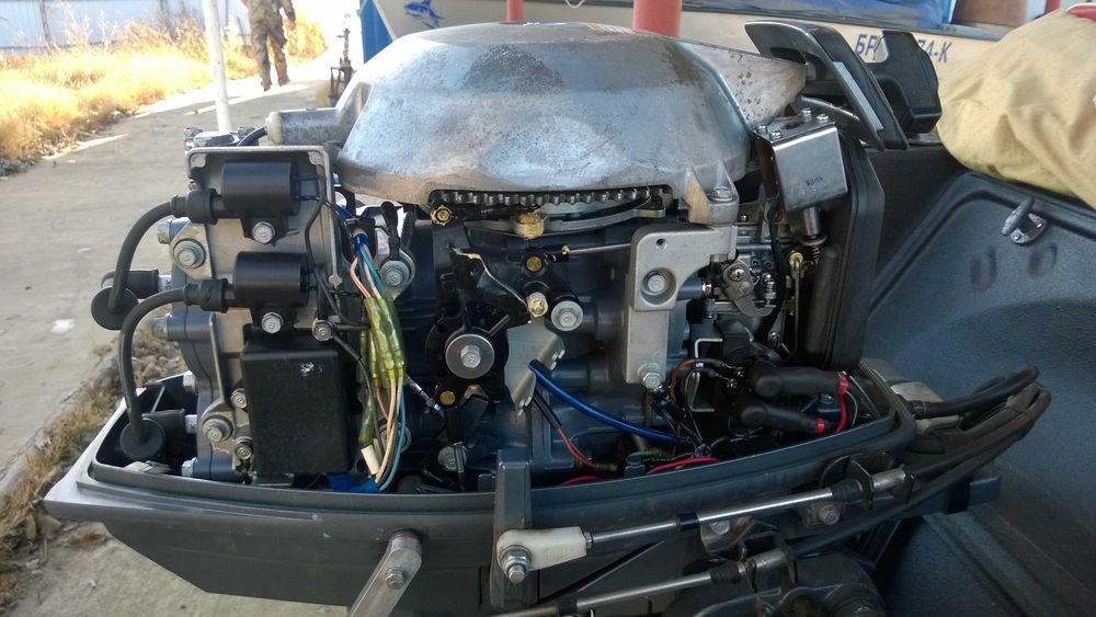 Лодка Днепр Yamaha 30 Лафет