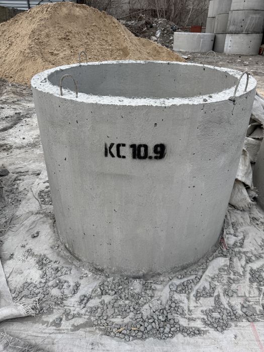 Еврокольца, бетонные кольца, Жб кольца, крышки, днища