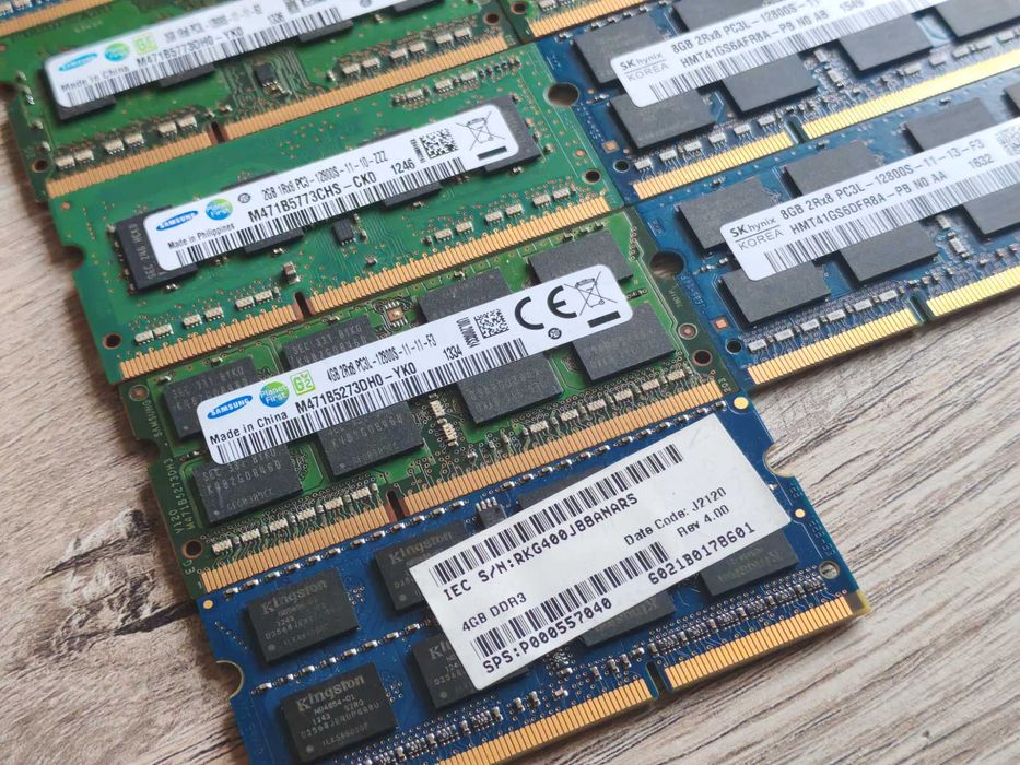 Оперативная память для ноутбука 2gb, 4gb DDR3 sodimm