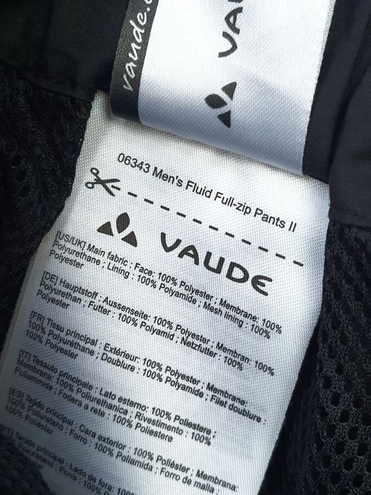 Мембранні штани-самоскиди VAUDE Men's Fluid Full-Zip Pants II (06343), Marmot