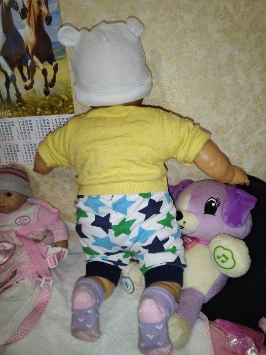 Большой пупс 62см