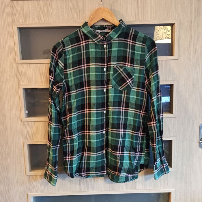 Koszula w kratę H&M rozmiar 170 cm, 14 lat