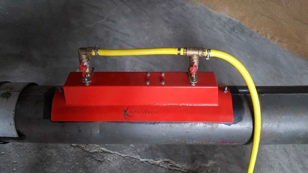 Zaprawiarka do zboża nasion Apli-Tech Az-80 Optimal II Double Jet