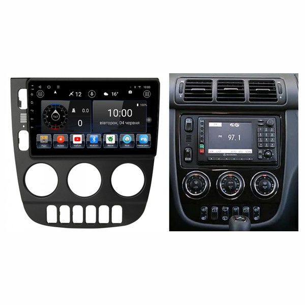 Магнітола Mercedes ML W163  Android15, 2/64GB