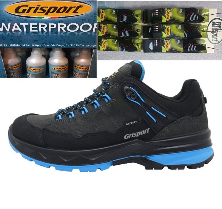 Кросівки трекінгові grisport 14901s49tn термо, крем спрей.