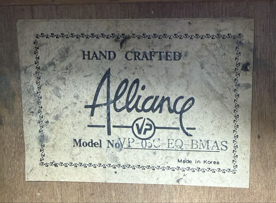 Guitarra Alliance VP