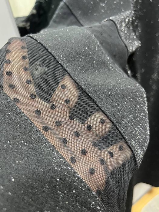 вечірня чорна сукня