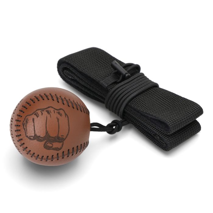 fightball box файт болл тренажёр для бокса мяч на резинке кожа файтбол